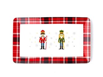 OBDÉLNÍKOVÝ TALÍŘ CHRISTMAS 25,8X15,8CM