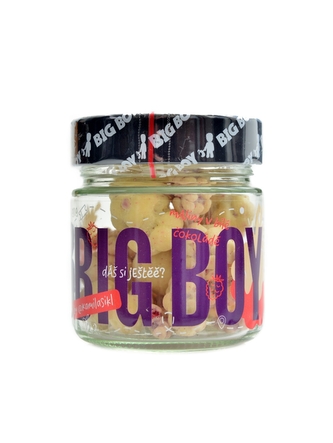 BigBoy - Maliny v bílé čokoládě by Kamilasikl 60g