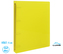 Pořadač LUMA A4/40mm 4 kroužkový žlutý