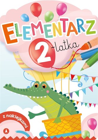 Elementarz 2-latka z naklejkami Elementarz 2-latka z naklejkami