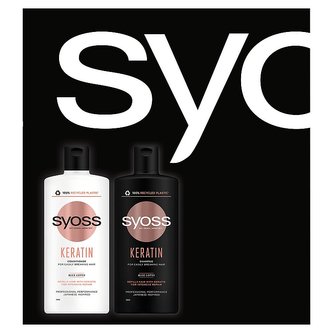 Syoss Dárková sada péče pro snadno se lámající vlasy Keratin woman