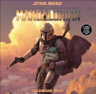 Oficiální nástěnný kalendář 2023 Star Wars|Hvězdné války - The Mandalorian (30 cm x 30|60 cm)