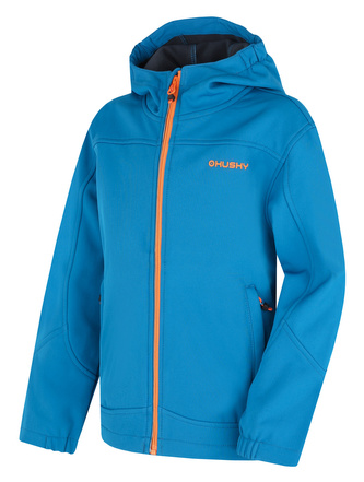 Dětská softshell bunda Simbo K blue - 112