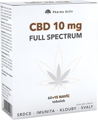 Pharma Activ CBD 10 mg Full Spectrum 60+15 tobolek Pharma Activ CBD 10 mg Full Spectrum 60+15 tobolek