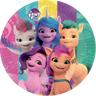 EKO Papírové talíře My little Pony - New Generation 23 cm