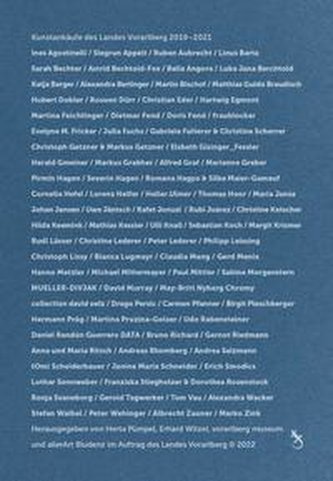 Kunstankäufe des Landes Vorarlberg 2019-2021