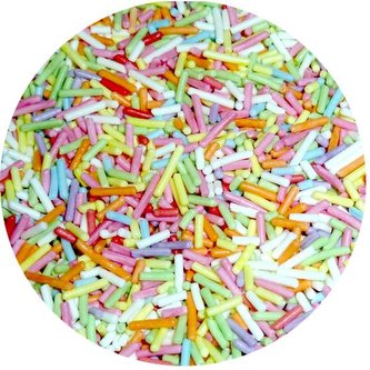 Cukrové zdobení tyčinky barevné 80g - Scrumptious
