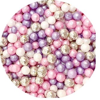 Cukrové perličky Weinkle ice pink 80g - Scrumptious