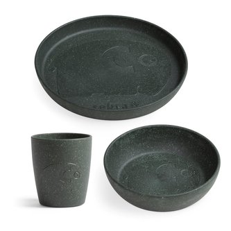 Jidelní set MUMS, Bottle Green