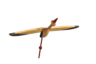 Létací čáp velký 46,5x59 cm