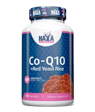 Haya Labs Coenzym Q10 & Red yeast rice 500mg 60ct