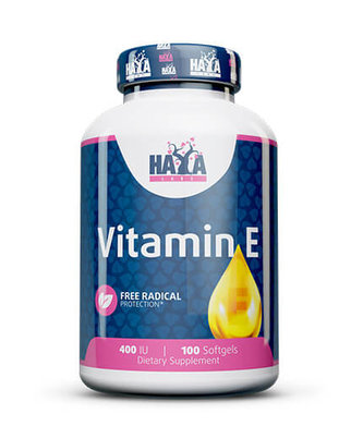 Haya Labs Vitamin E 400 IU 60 kapslí Haya Labs Vitamin E 400 IU 60 kapslí