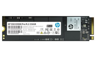 HP SSD EX900 Pro 256GB / Interní / M.2 / PCIe Gen 3 x 4 NVMe 1.3 / 3D TLC