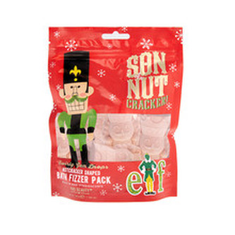 Mad Beauty Šumivá bomba do koupele Elf Nutcracker (Bath Fizzer Pack) 6 x 30 g child