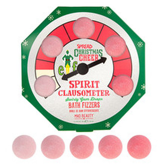 Mad Beauty Dárková sada šumivé bomby do koupele Elf Clausometer (Bath Fizzers) child Mad Beauty Dárková sada šumivé bomby do koupele Elf Clausometer (Bath Fizzers) child