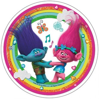 Jedlý papír troll 21cm - Modecor