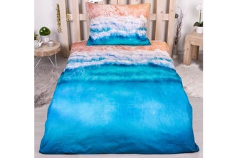 3D povlečení 140x200 + 70x90 - Paradise beach