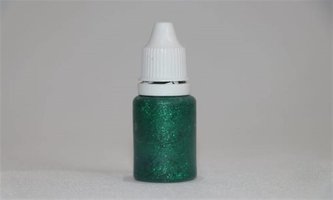 Gel na povrchy s glitry Luster Paint 15ml Emerald - Rolkem