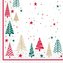 UBROUSKY VÁNOČNÍ STROMEK 3VRSTVÉ 33X33CM