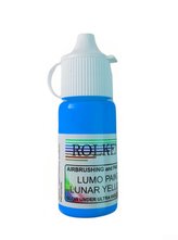 Neonová fluorescenční gelová barva 15ml Comer Blue - Rolkem