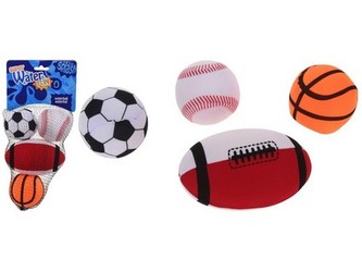 míček vodní sada 4díl.