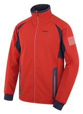 Pánská softshell bunda Scooby M deep brick - XXL