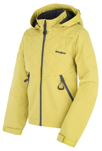 Dětská softshell bunda Salex K lime green - 152