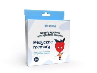 Edukacyjne medyczne memory. Gra dla dzieci
