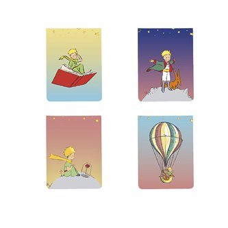 ZÁLOŽKA MAGNETICKÁ 4 KS MPM07G03 MALÝ PRINC KIUB