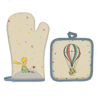 KUCHYŇSKÉ CHŇAPKY set 2 kusy  TIGAMA07G02 MALÝ PRINC KIUB