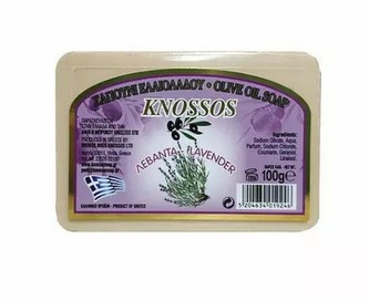 Knossos Olivové mýdlo s levandulí 100 g