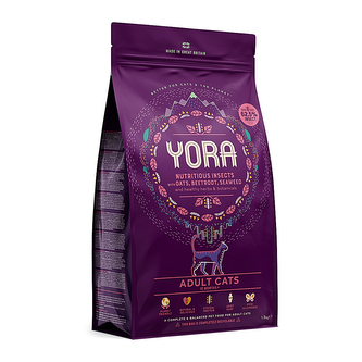 YORA Cat Adult granule z hmyzu pro kočky 1,5kg DMT 05/23 - SLEVA 20% YORA Cat Adult granule z hmyzu pro kočky 1,5kg DMT 05/23 - SLEVA 20%