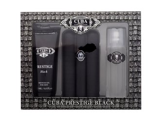 Cuba Prestige toaletní voda 90 ml + sprchový gel 200 ml + voda po holení 100 ml