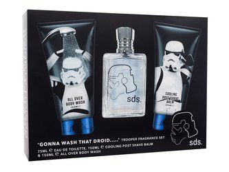 Star Wars Stormtrooper toaletní voda 75 ml + balzám na holení 150 ml + sprchový gel 150 ml