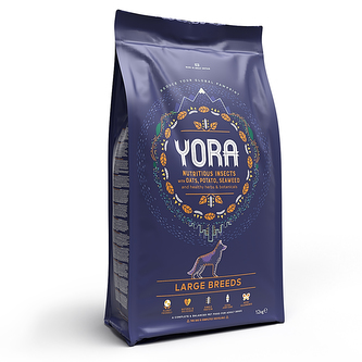 YORA Dog Adult granule z hmyzu Large Breed 12kg