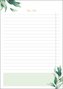 To-Do Block Botanical, vegan