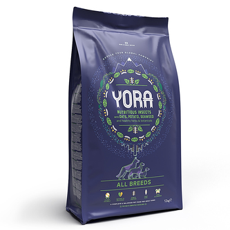 YORA Dog Adult granule z hmyzu All Breeds 12kg