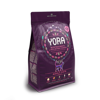 YORA Cat Adult granule z hmyzu pro kočky 375g DMT 05/23 - SLEVA 20% YORA Cat Adult granule z hmyzu pro kočky 375g DMT 05/23 - SLEVA 20%