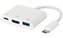 eSTUFF USB-C AV Multiport Adapter for Macbook Pro   HDMI(4kx2k) + USB3.0 + USB-C Charging port..