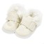 Kojenecké zimní semiškové capáčky New Baby 0-3 m béžové - velikost 0-3 m