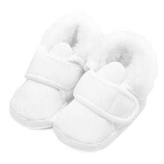 Kojenecké zimní semiškové capáčky ke křtu New Baby 6-12 kluk - velikost 6-12 m