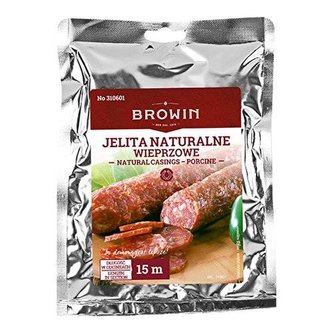 Vepřová střeva na klobásy 28/30mm 15m Vepřová střeva na klobásy 28/30mm 15m