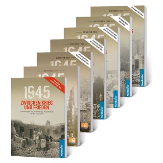 Buchset "1945. Zwischen Krieg und Frieden". 7 Bände