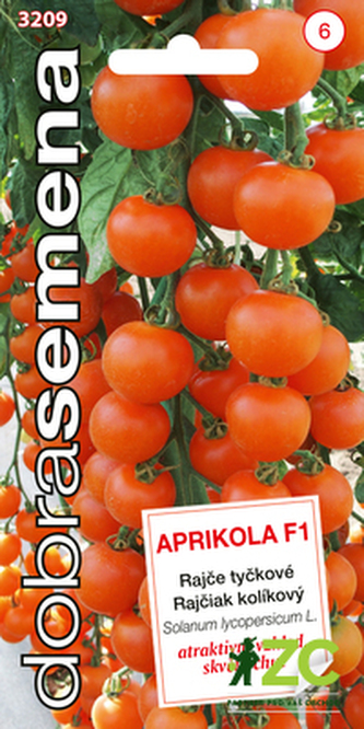 Dobrá semena Rajče tyč. třešňové - Aprikola F1 10s