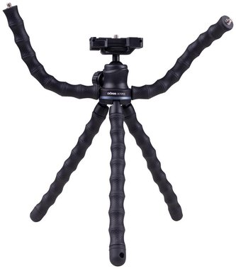 Doerr OCTOPUS Vlogging stativ  (15-28,5 cm, 414 g, max.2kg, kul.hlava, 5 flexi ramen, černý)