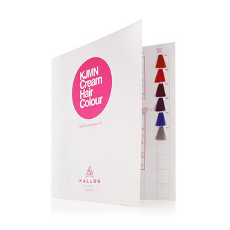 Kallos KJMN Cream Hair Colour vzorník