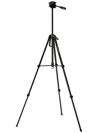 Braun LW 160S stativ (57-160cm, 1200 g, 3-směrná hlava, max.5kg, černý)