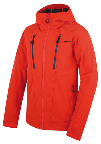 Pánská softshell bunda Sevan M br. brick - XXL