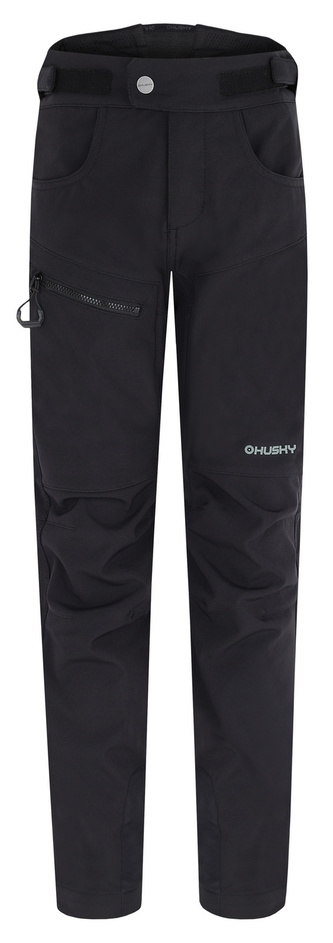 Dětské softshell kalhoty Keson K black - 140