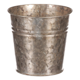 Obal kovový, měděná barva.